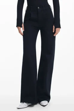 Jeans|Calças<Desigual Jeans Wide Leg Maitrepierre