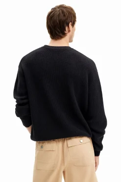 Malhas E Sweatshirts<Desigual Jersey bordado