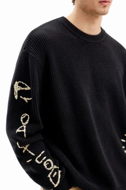 Malhas E Sweatshirts<Desigual Jersey bordado