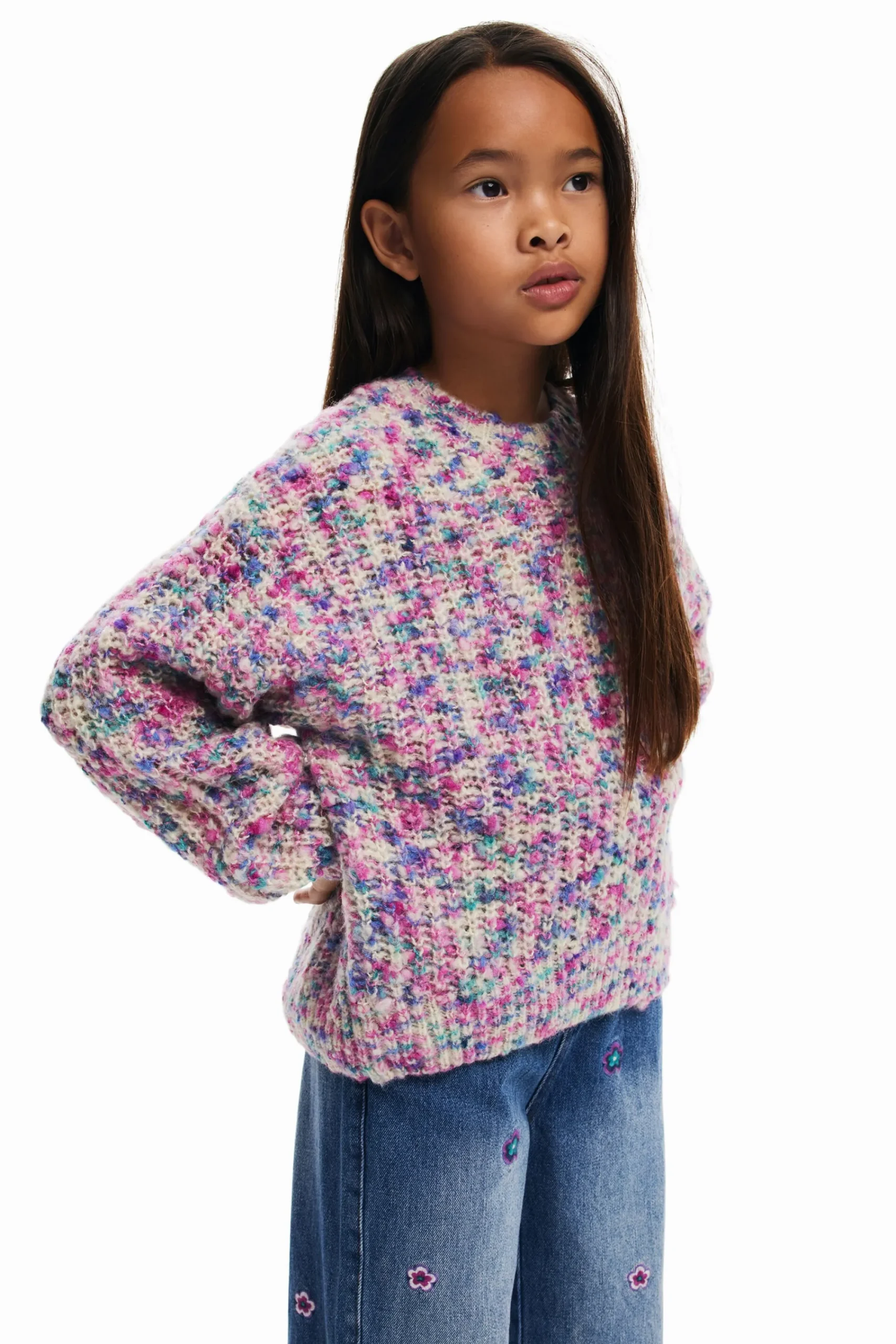 Malhas E Sweatshirts<Desigual Jersey caleidoscópio