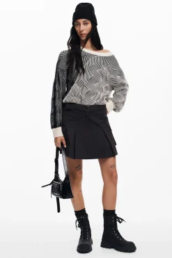 Roupa De Malha|Malha<Desigual Jersey canelado