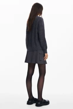 Roupa De Malha|Malha<Desigual Jersey canelado jarro