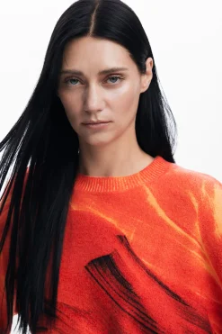 Roupa De Malha|Malha<Desigual Jersey com contrastes