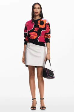 Roupa De Malha|Malha<Desigual Jersey de flores