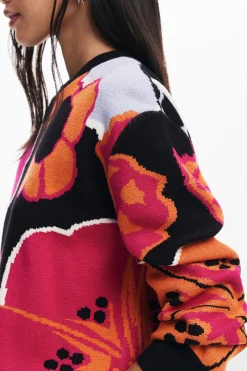 Roupa De Malha|Malha<Desigual Jersey de flores