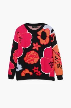 Roupa De Malha|Malha<Desigual Jersey de flores