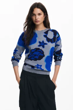 Roupa De Malha|Malha<Desigual Jersey de flores