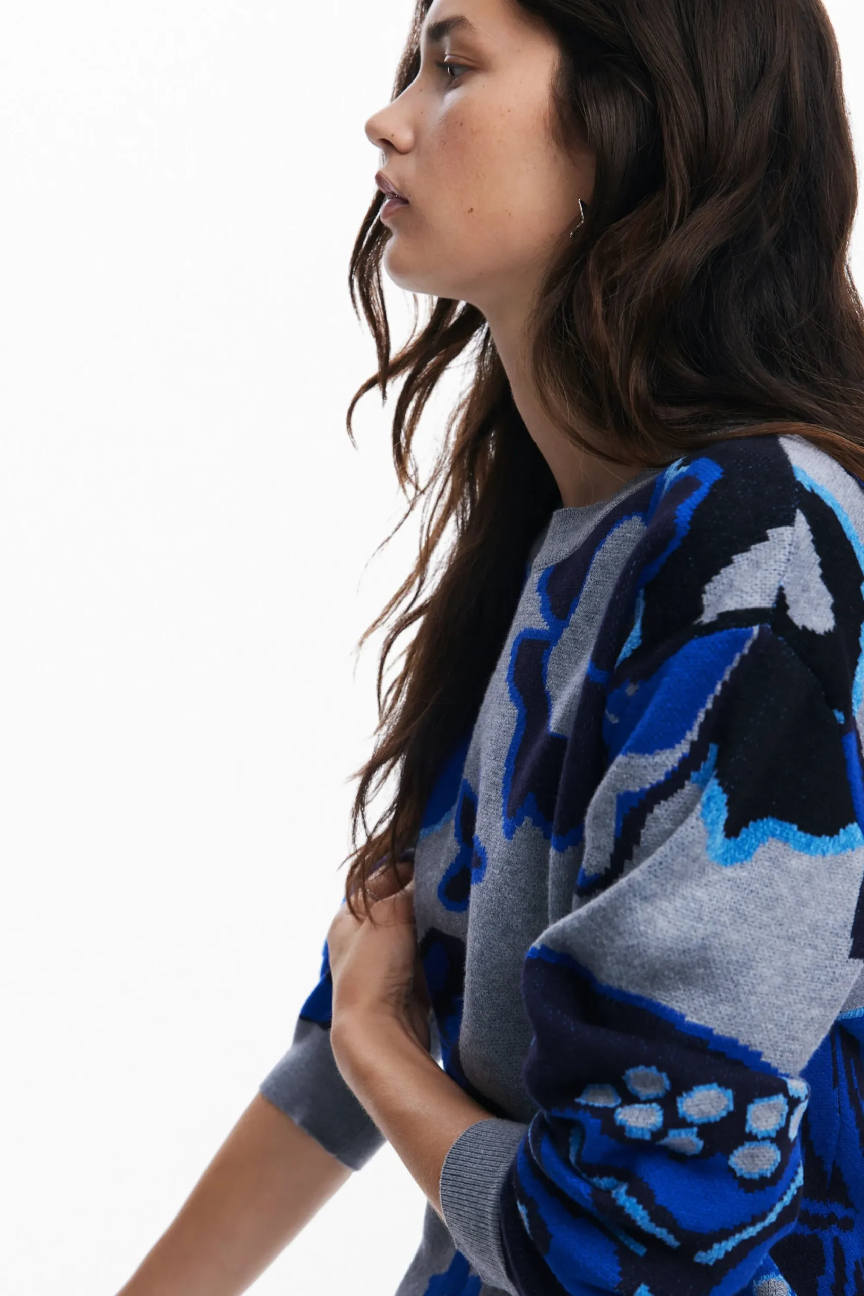 Roupa De Malha|Malha<Desigual Jersey de flores