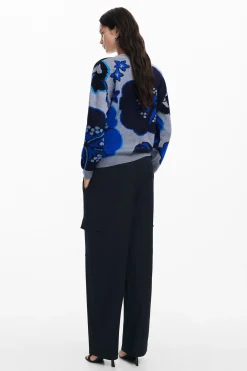 Roupa De Malha|Malha<Desigual Jersey de flores