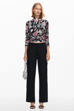Roupa De Malha|Malha<Desigual Jersey de malha com desenhos botânicos