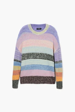 Roupa De Malha|Malha<Desigual Jersey de malha listrado