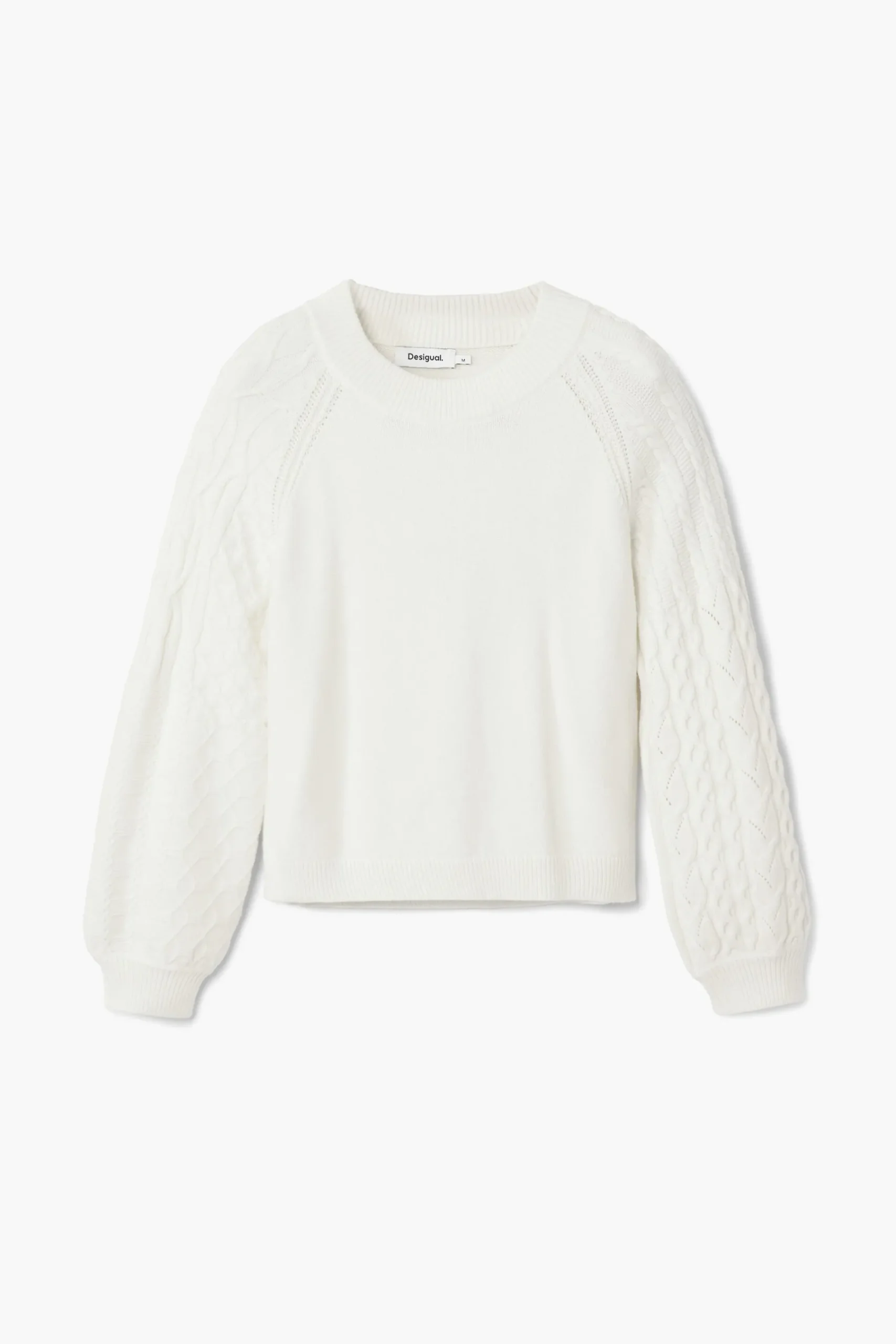 Roupa De Malha|Malha<Desigual Jersey de mangas texturizadas