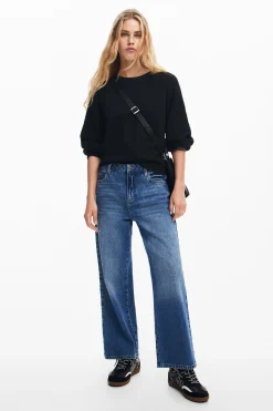 Roupa De Malha|Malha<Desigual Jersey de mangas texturizadas