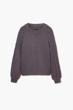 Roupa De Malha|Malha<Desigual Jersey de mangas texturizadas