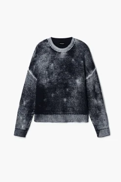 Malhas E Sweatshirts<Desigual Jersey de ponto desgastado