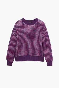 Roupa De Malha|Malha<Desigual Jersey de ponto listrado