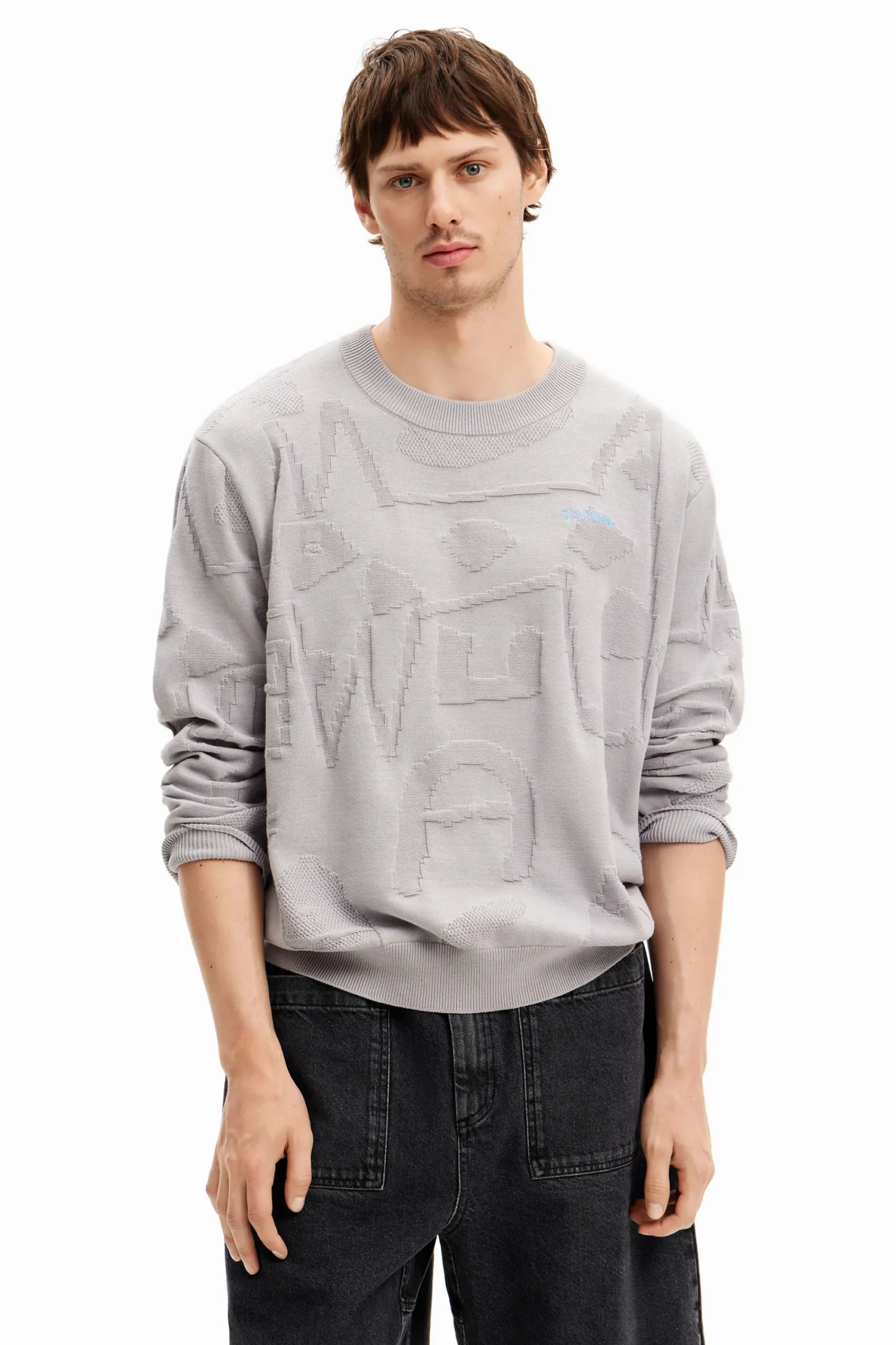 Malhas E Sweatshirts<Desigual Jersey de ponto texturizado