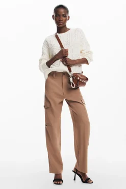 Roupa De Malha|Malha<Desigual Jersey detalhes espiga