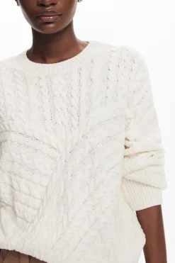Roupa De Malha|Malha<Desigual Jersey detalhes espiga