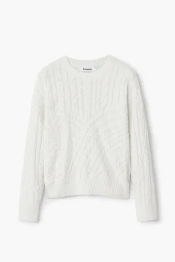 Roupa De Malha|Malha<Desigual Jersey detalhes espiga