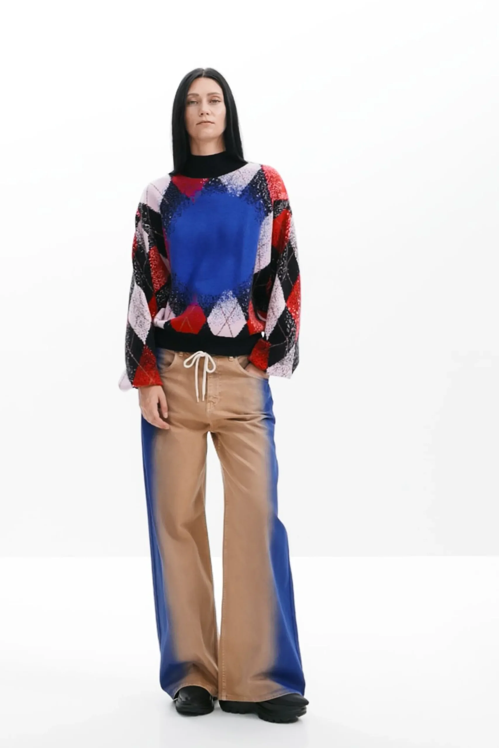 Roupa De Malha|Malha<Desigual Jersey efeito spray Maitrepierre