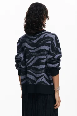 Roupa De Malha|Malha<Desigual Jersey estampa animal
