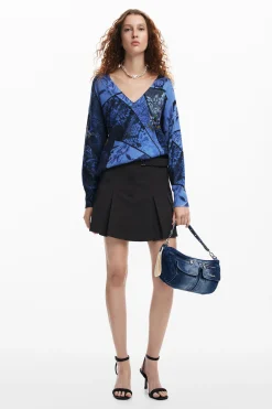 Roupa De Malha|Malha<Desigual Jersey estampado artístico
