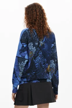 Roupa De Malha|Malha<Desigual Jersey estampado artístico