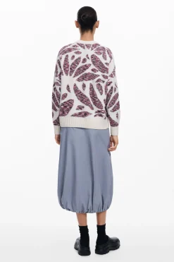 Roupa De Malha|Malha<Desigual Jersey estampado com folhas