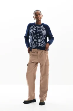 Roupa De Malha|Malha<Desigual Jersey estampado floral