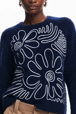 Roupa De Malha|Malha<Desigual Jersey estampado floral