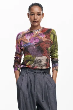 Roupa De Malha|Malha<Desigual Jersey estampado M. Christian Lacroix