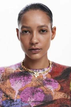 Roupa De Malha|Malha<Desigual Jersey estampado M. Christian Lacroix