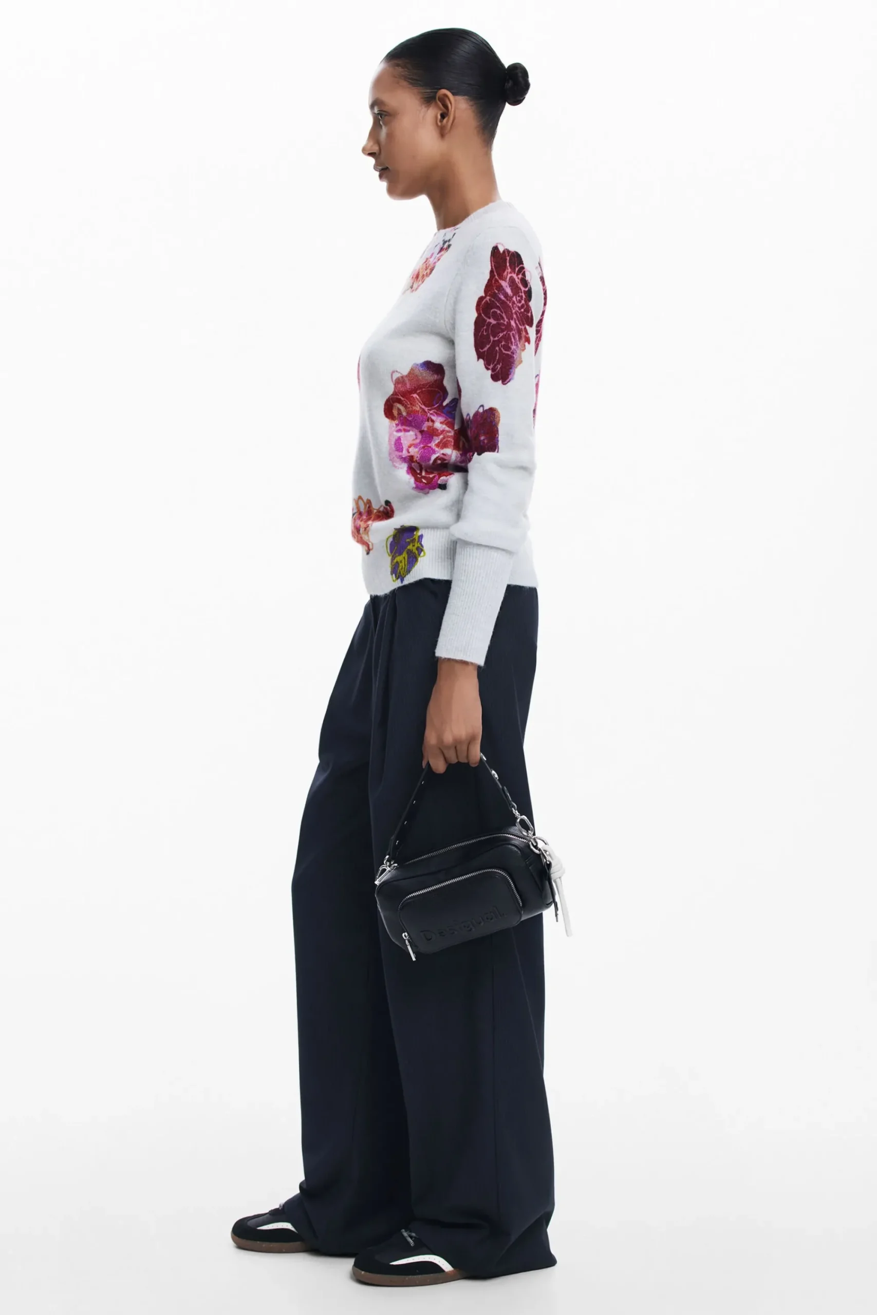 Roupa De Malha|Malha<Desigual Jersey flores M. Christian Lacroix