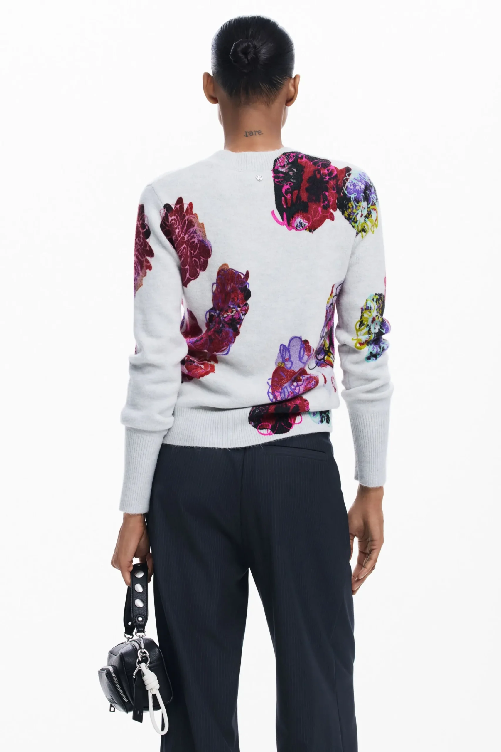 Roupa De Malha|Malha<Desigual Jersey flores M. Christian Lacroix