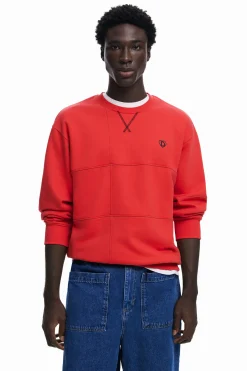 Malhas E Sweatshirts<Desigual Jersey geométrico