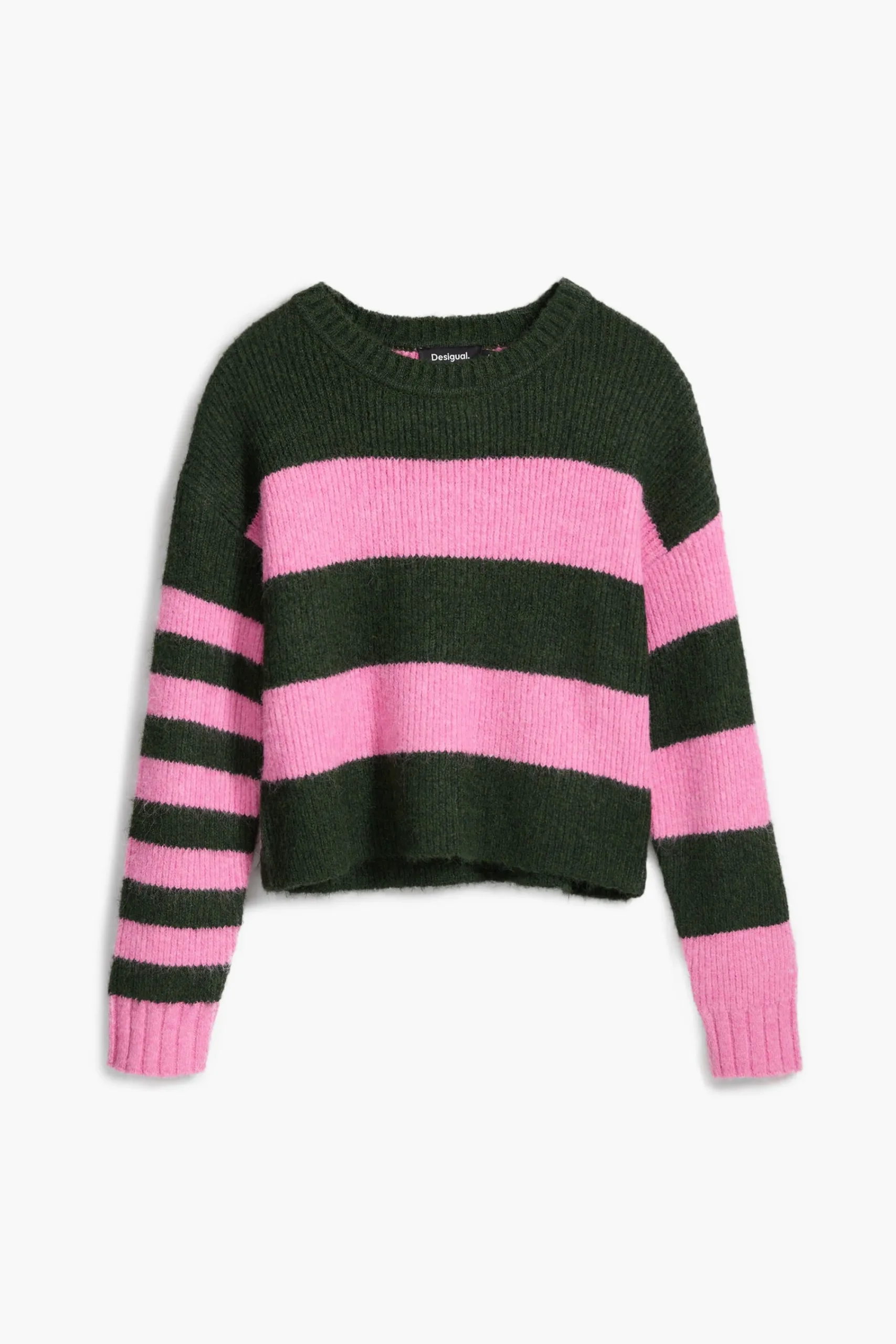 Roupa De Malha|Malha<Desigual Jersey listrado bicolor