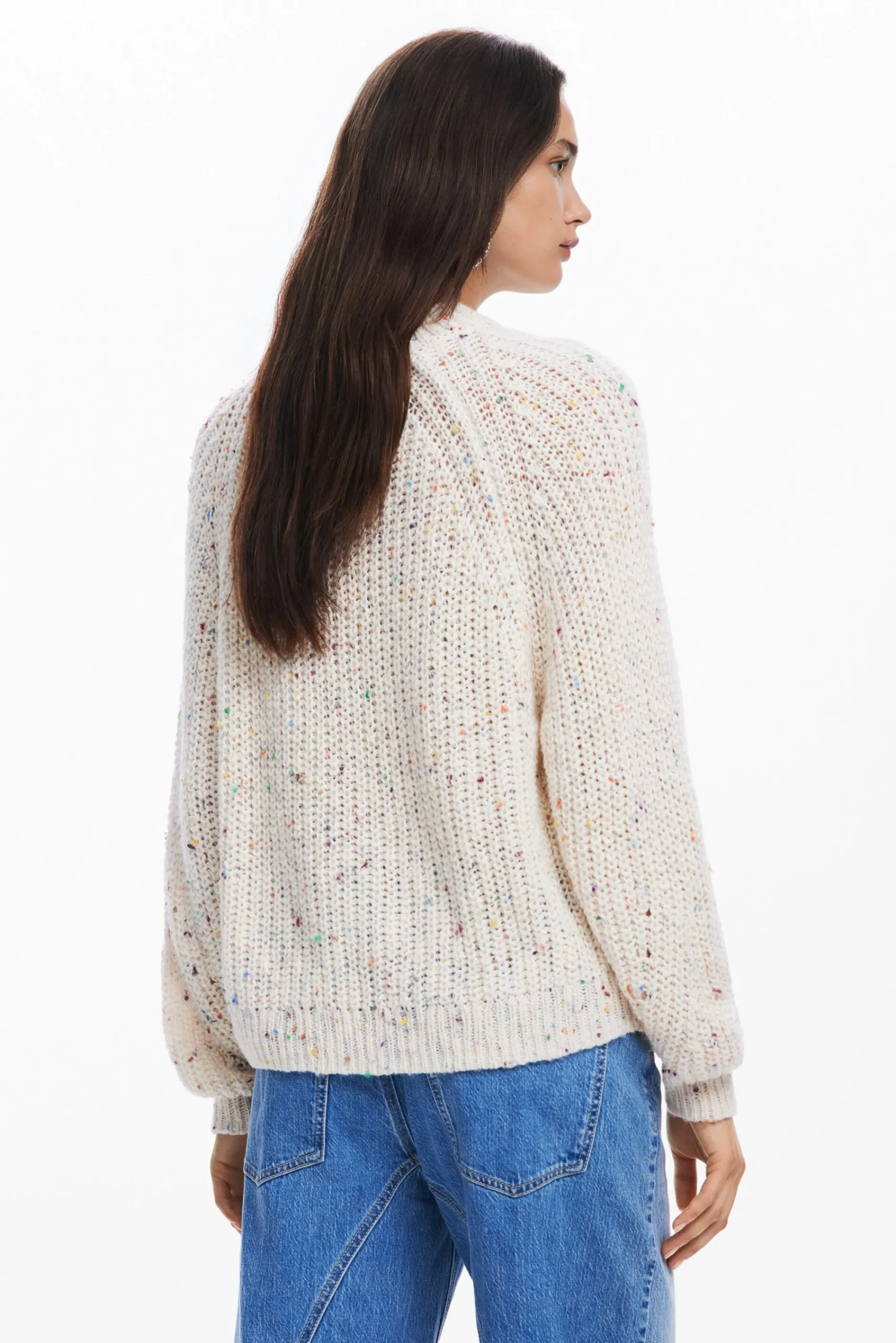 Roupa De Malha|Malha<Desigual Jersey oversized em ponto