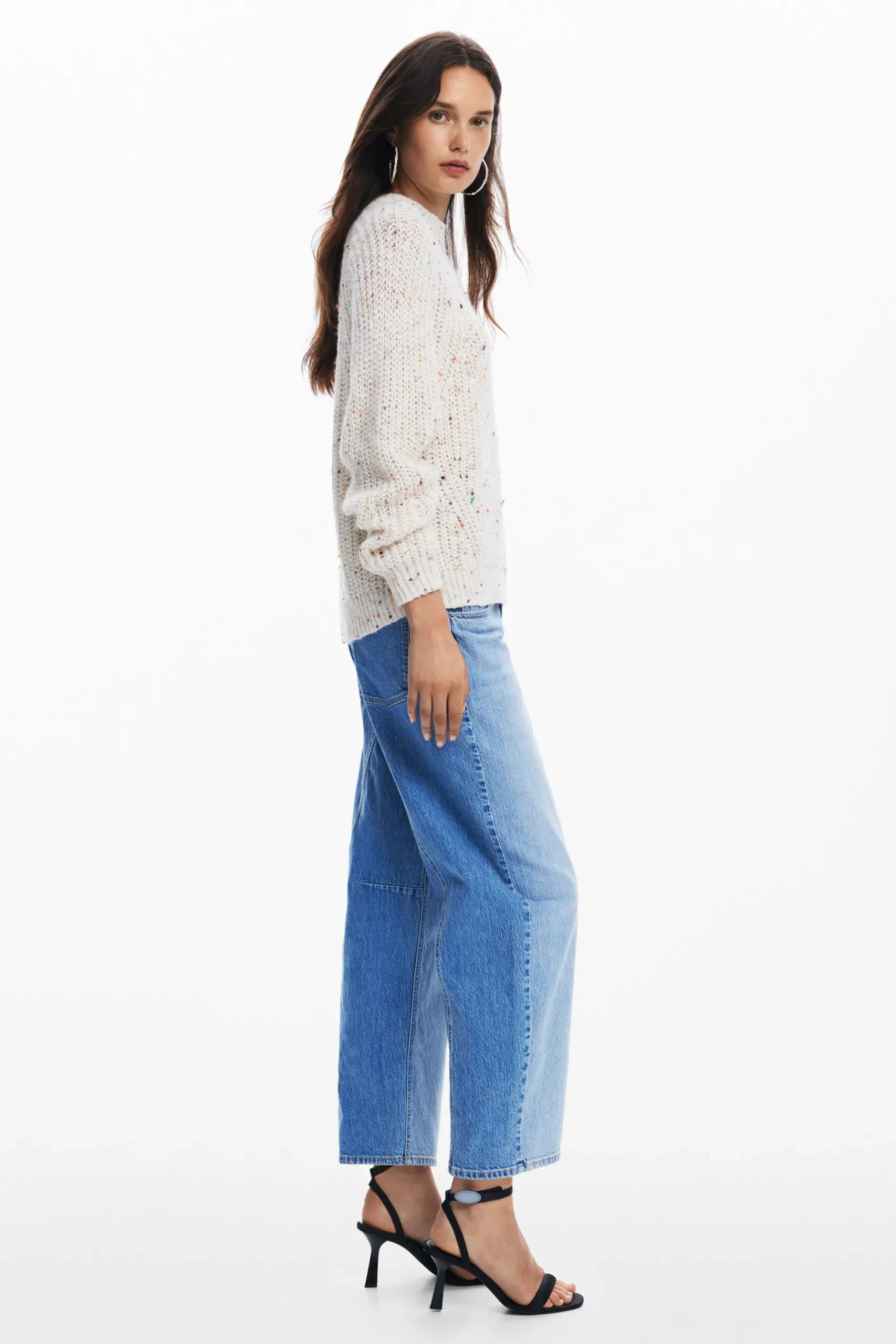 Roupa De Malha|Malha<Desigual Jersey oversized em ponto