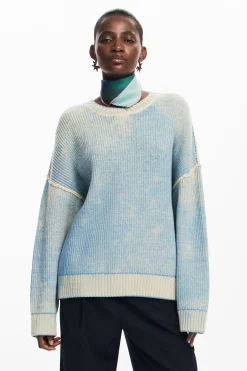 Roupa De Malha|Malha<Desigual Jersey oversized tie-dye