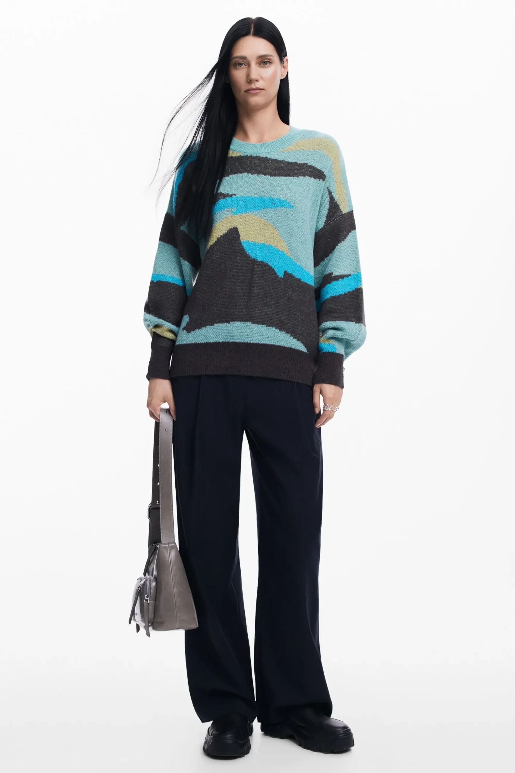 Roupa De Malha|Malha<Desigual Jersey paisagem