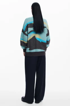Roupa De Malha|Malha<Desigual Jersey paisagem
