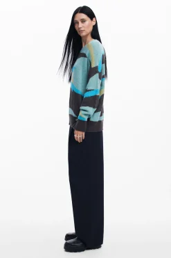 Roupa De Malha|Malha<Desigual Jersey paisagem