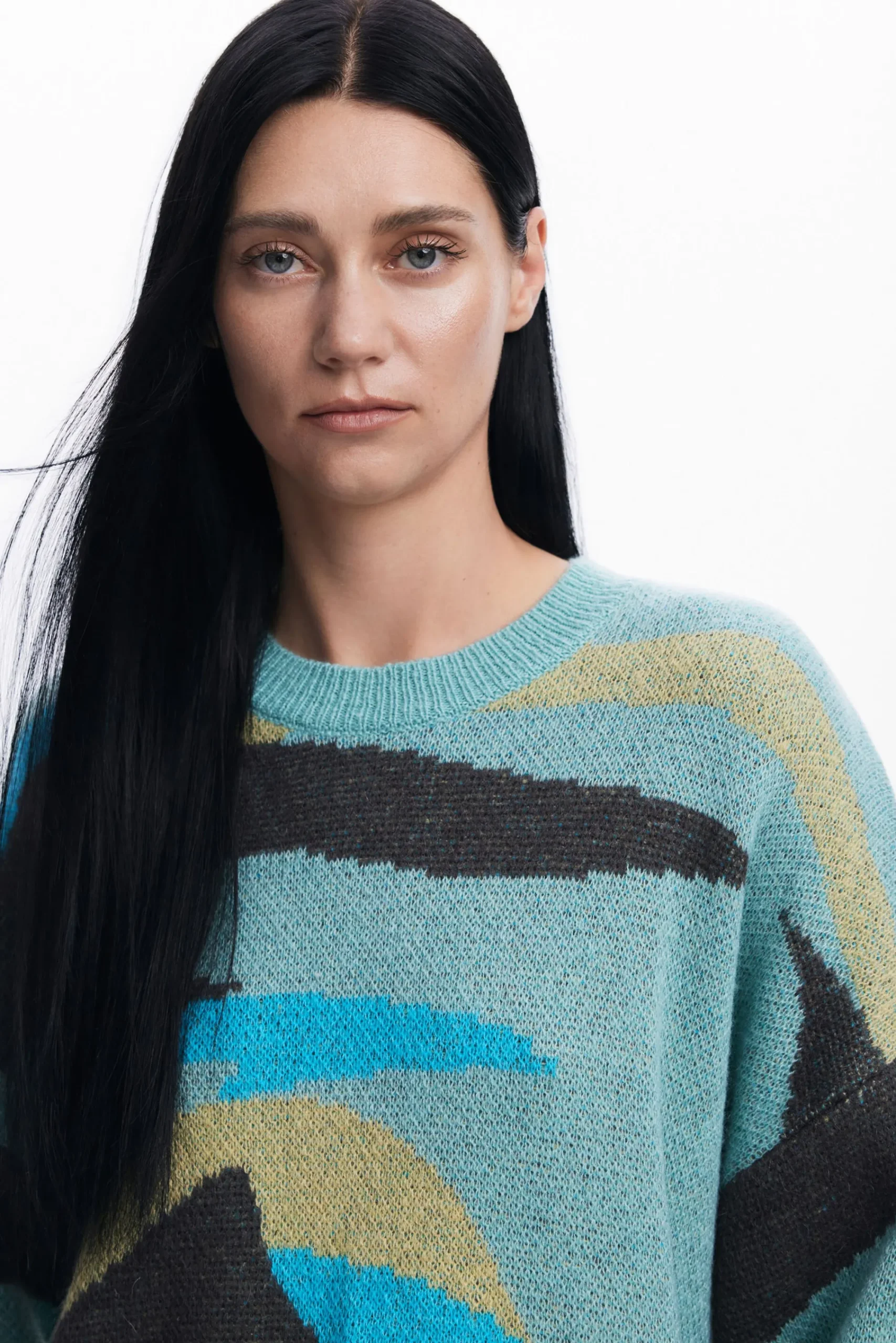Roupa De Malha|Malha<Desigual Jersey paisagem