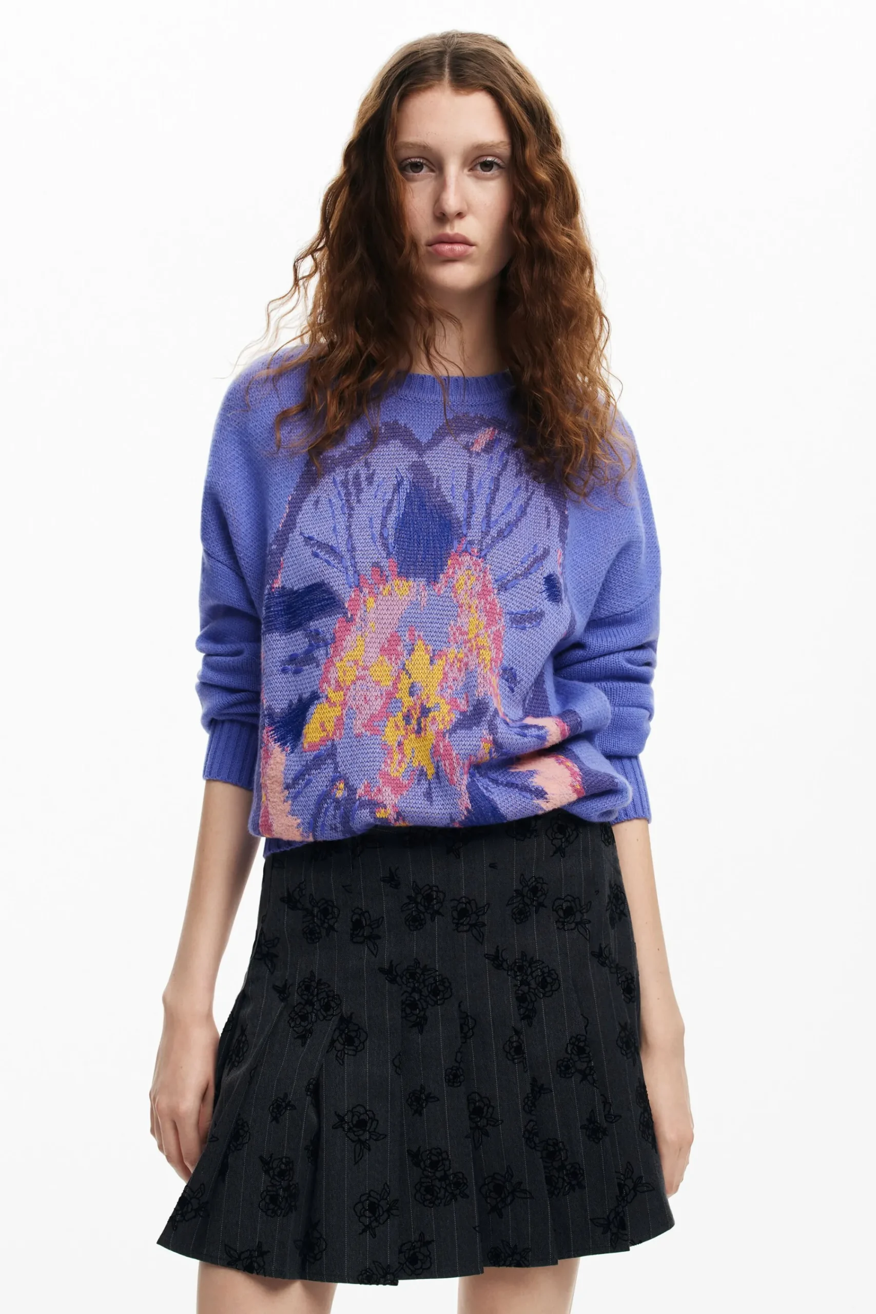 Roupa De Malha|Malha<Desigual Jersey pensamento M. Christian Lacroix