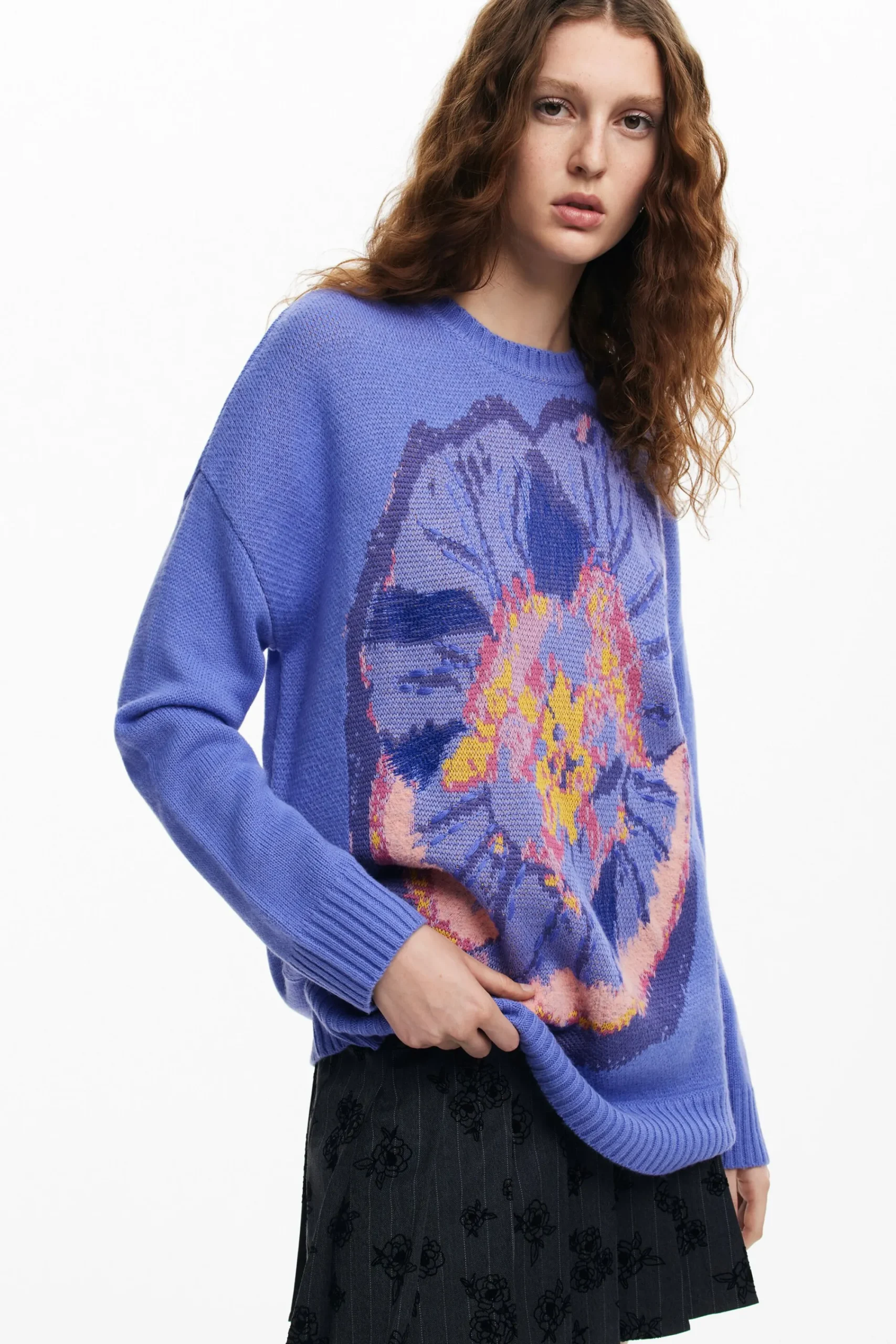 Roupa De Malha|Malha<Desigual Jersey pensamento M. Christian Lacroix
