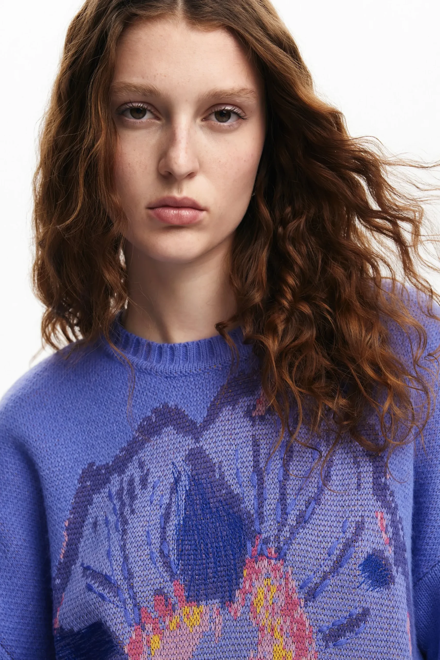 Roupa De Malha|Malha<Desigual Jersey pensamento M. Christian Lacroix