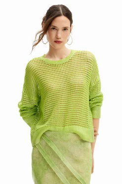 Roupa De Malha|Malha<Desigual Jersey textura ponto