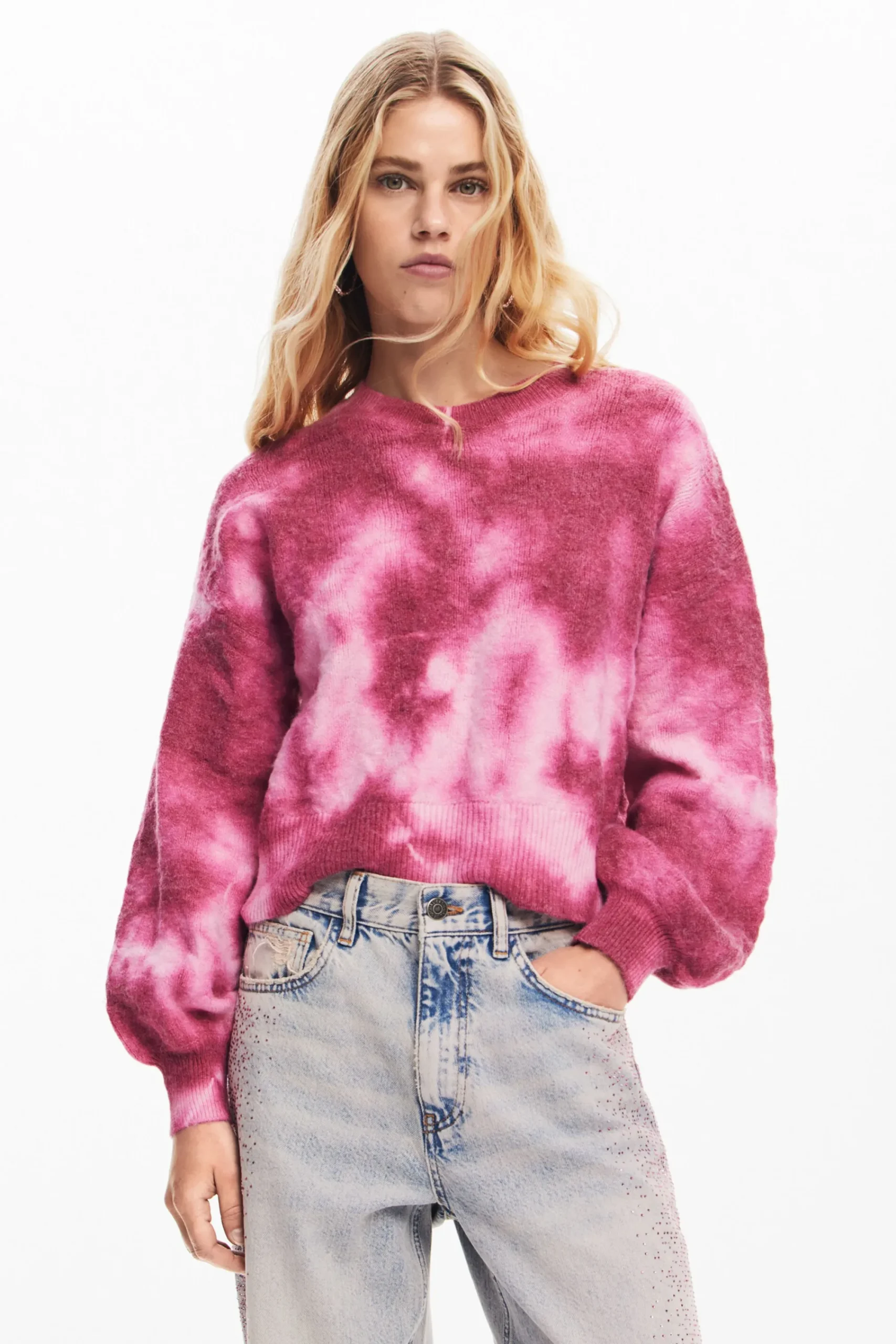 Roupa De Malha|Malha<Desigual Jersey tie-dye