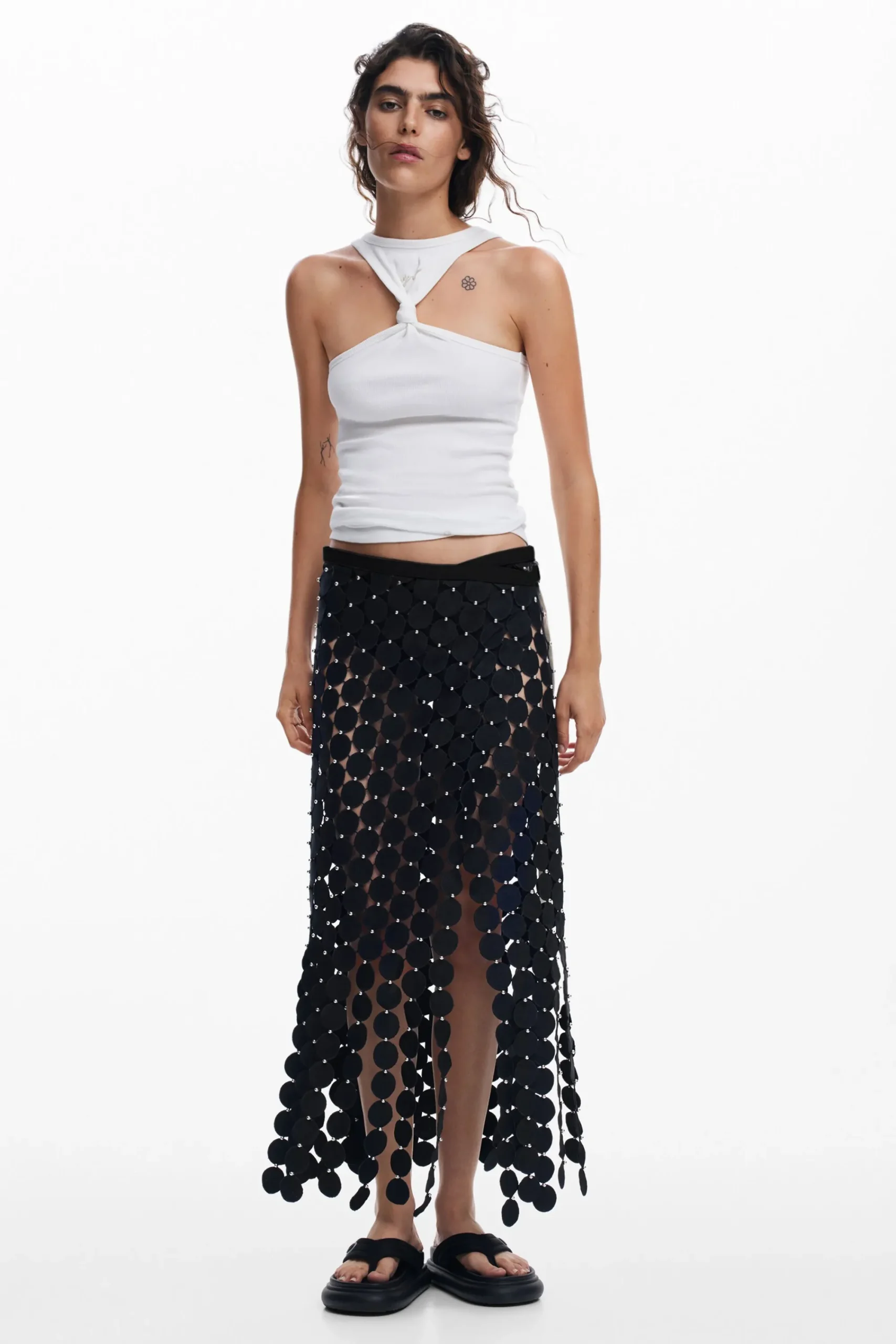 Camisas E Blusas|T-shirts<Desigual Knot T-shirt